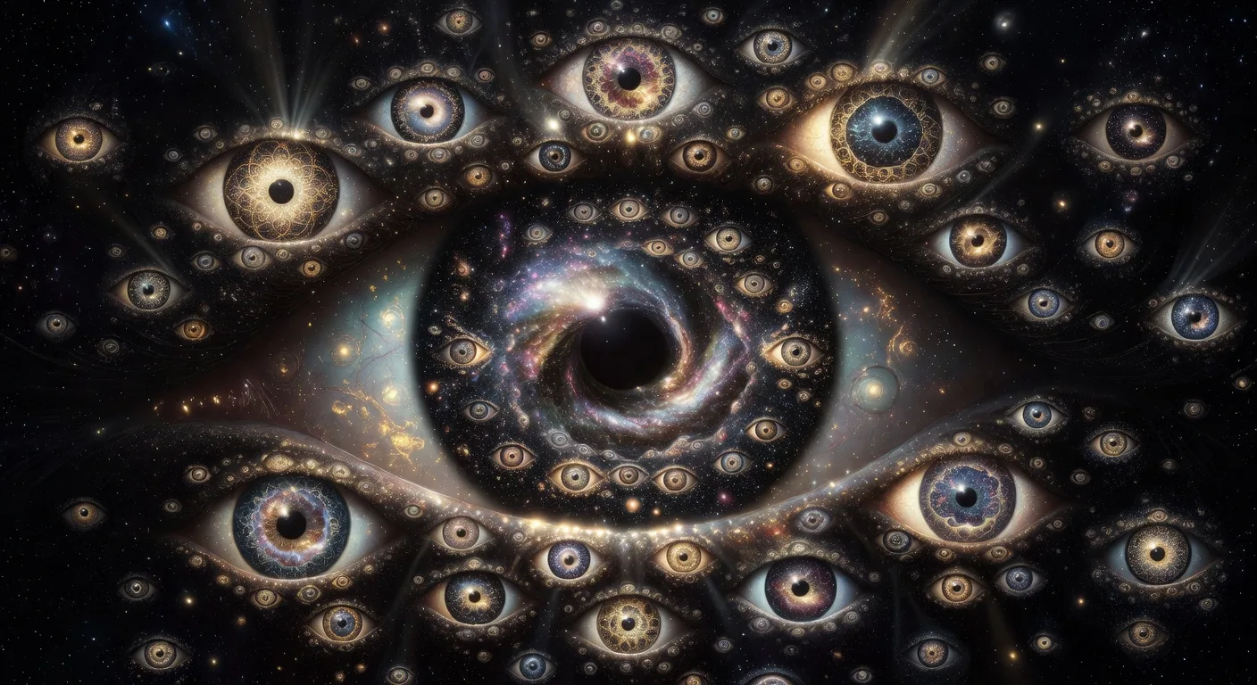 The universe observing itself through conscious beings