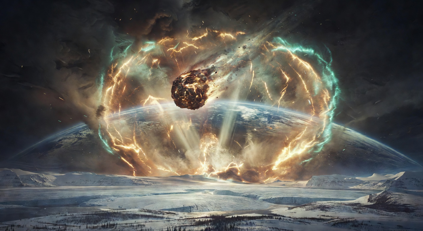 Visualization of the Younger Dryas impact event